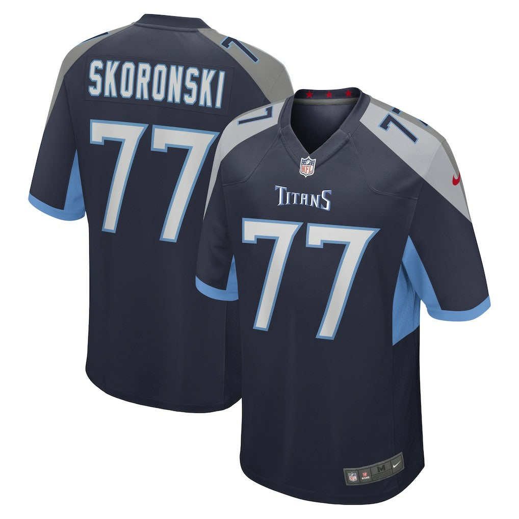 Peter Skoronski Tennessee Titans Game Jersey - Navy outlet
