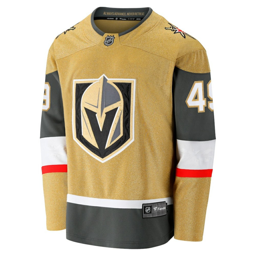 Ivan Barbashev Vegas Golden Knights Fanatics Home Breakaway Jersey - Gold Jerseys