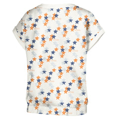 Houston Astros Lusso Women's Madge Dolman Tri-Blend T-Shirt White