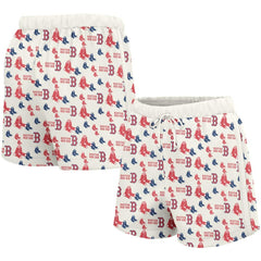 Boston Red Sox Lusso Women's Marge Shorts White