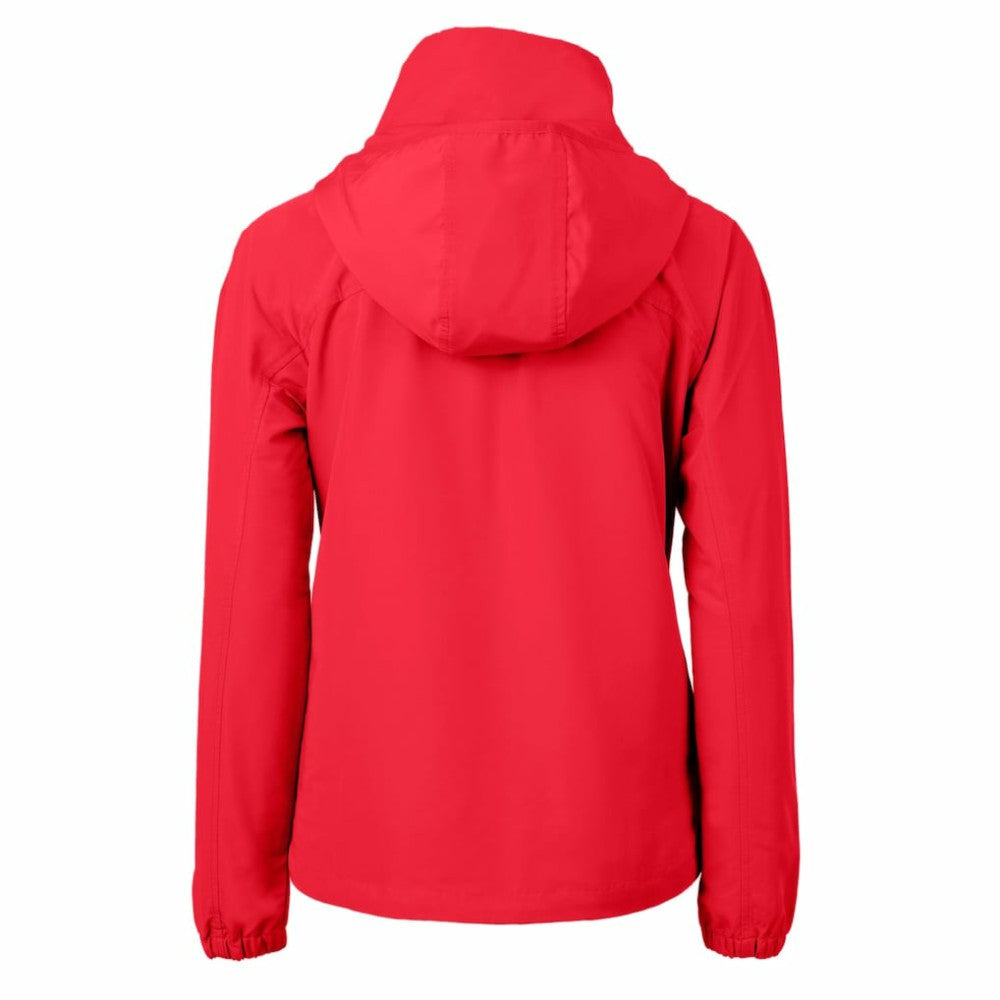 Minnesota Twins Cutter & Buck Women's Charter Eco Recycled Full-Zip Jacket Red