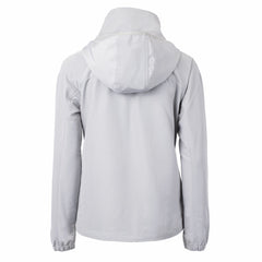 Kansas City Royals Cutter & Buck Women's Charter Eco Recycled Full-Zip Jacket Gray