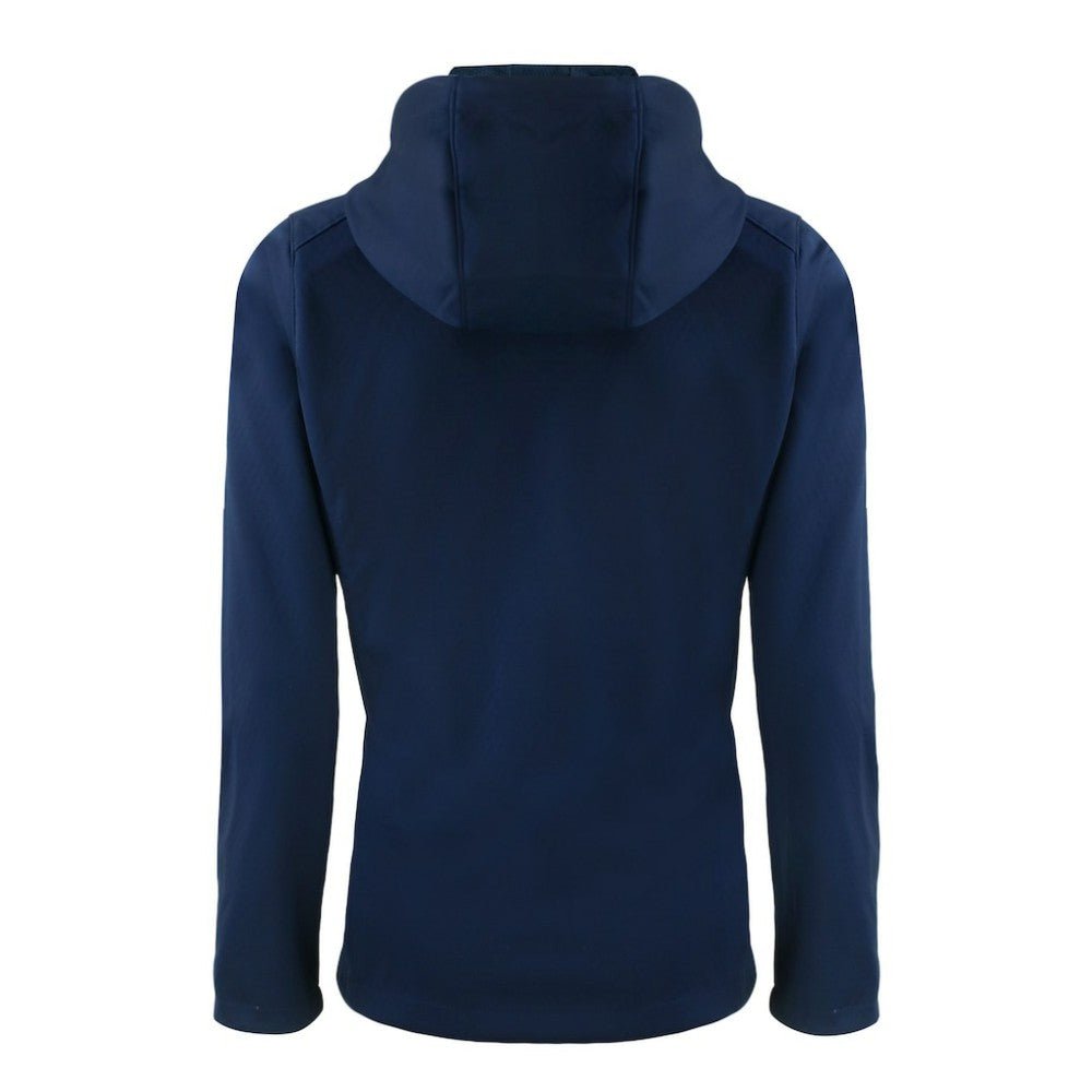 Los Angeles Angels Cutter & Buck Women's Evoke Eco Softshell Recycled Full-Zip Jacket Navy