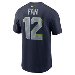 12s Seattle Seahawks Name & Number T-Shirt - College Navy for sale