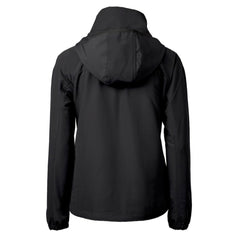 Los Angeles Dodgers Cutter & Buck Women's Charter Eco Recycled Full-Zip Jacket Black