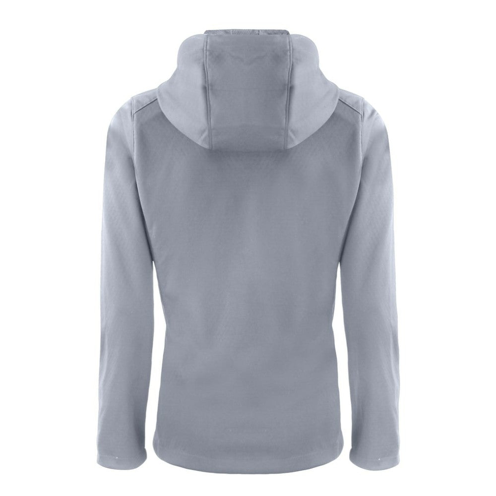 Los Angeles Dodgers Cutter & Buck Women's Evoke Eco Softshell Recycled Full-Zip Jacket Gray