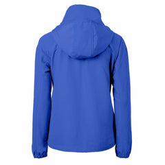 Los Angeles Dodgers Cutter & Buck Women's Charter Eco Recycled Full-Zip Jacket Blue