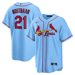 Lars Nootbaar St. Louis Cardinals Alternate Replica Jersey Light Blue