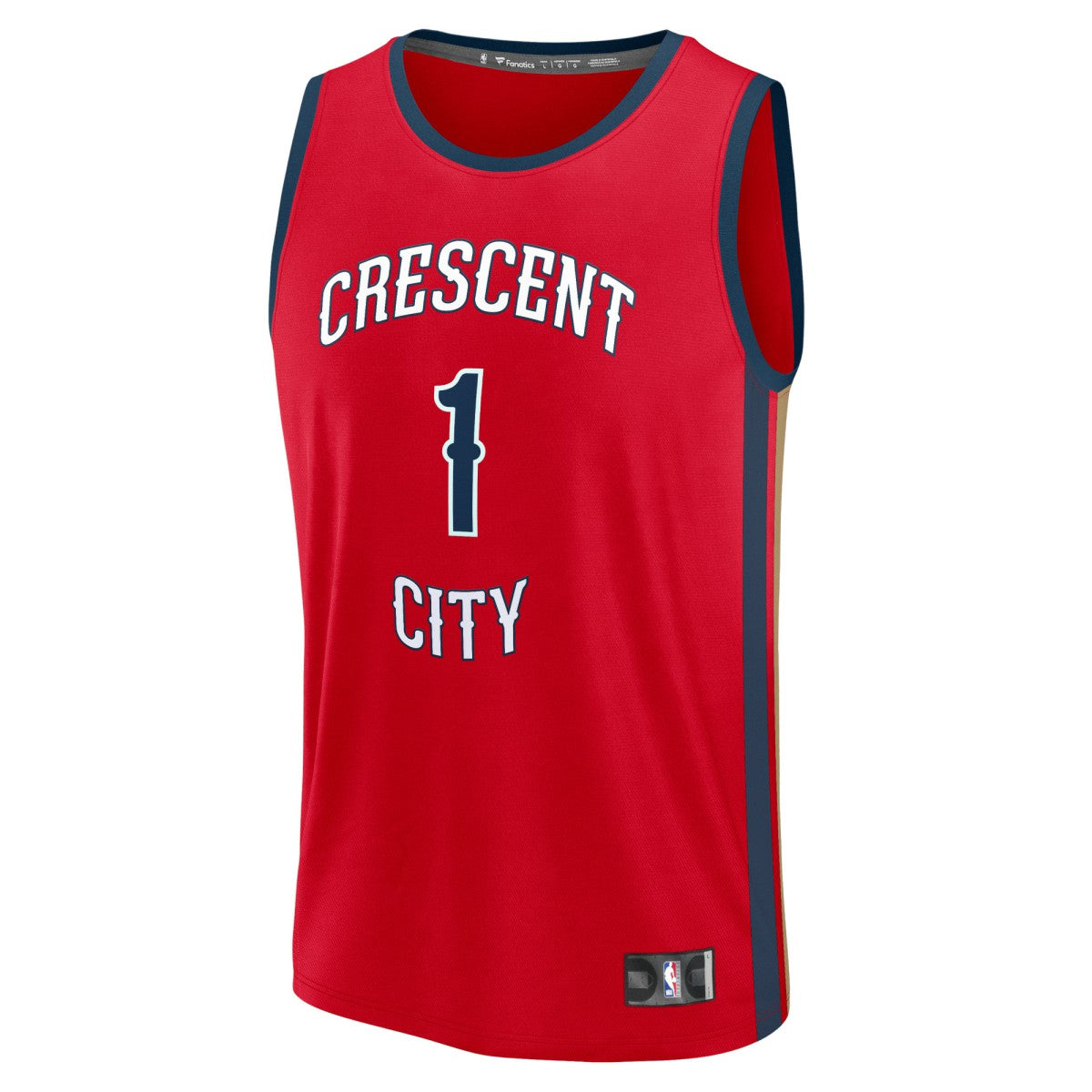 Zion Williamson New Orleans Pelicans Fast Break Replica Jersey - Statement Edition - Red outlet