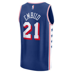 Joel Embiid Philadelphia 76ers Fast Break Replica Jersey - Icon Edition - Royal discount