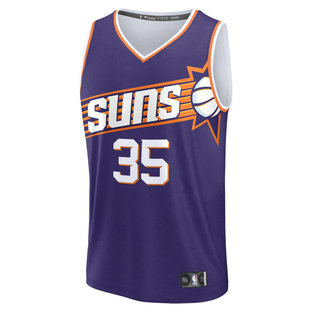 Kevin Durant Phoenix Suns Fast Break Replica Jersey - Icon Edition - Purple cheap