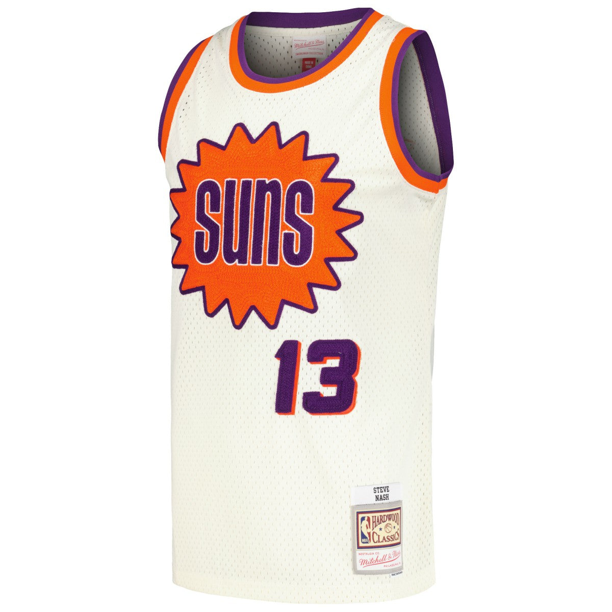 Steve Nash Phoenix Suns Chainstitch Swingman Jersey - Cream outlet