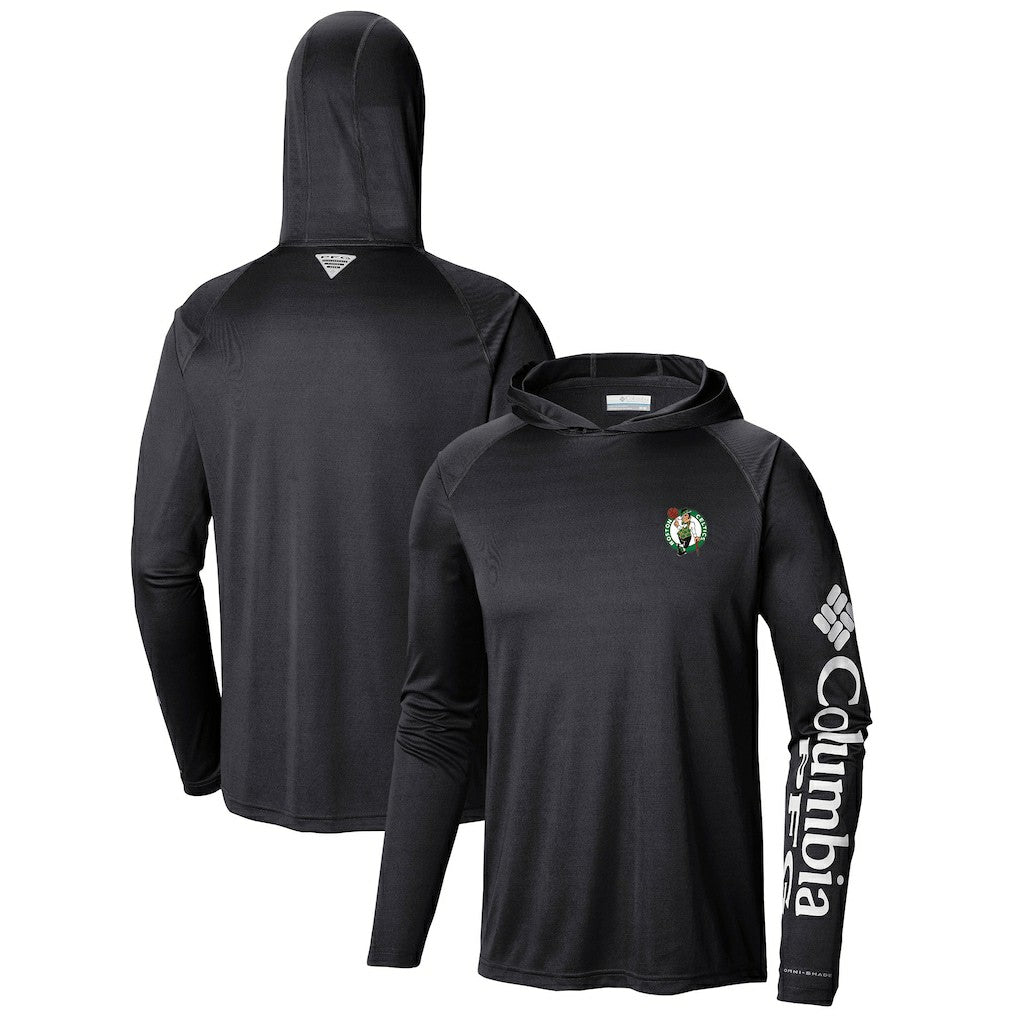 Boston Celtics Terminal Tackle Long Sleeve Hoodie T-Shirt - Black sale