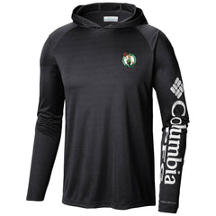 Boston Celtics Terminal Tackle Long Sleeve Hoodie T-Shirt - Black sale