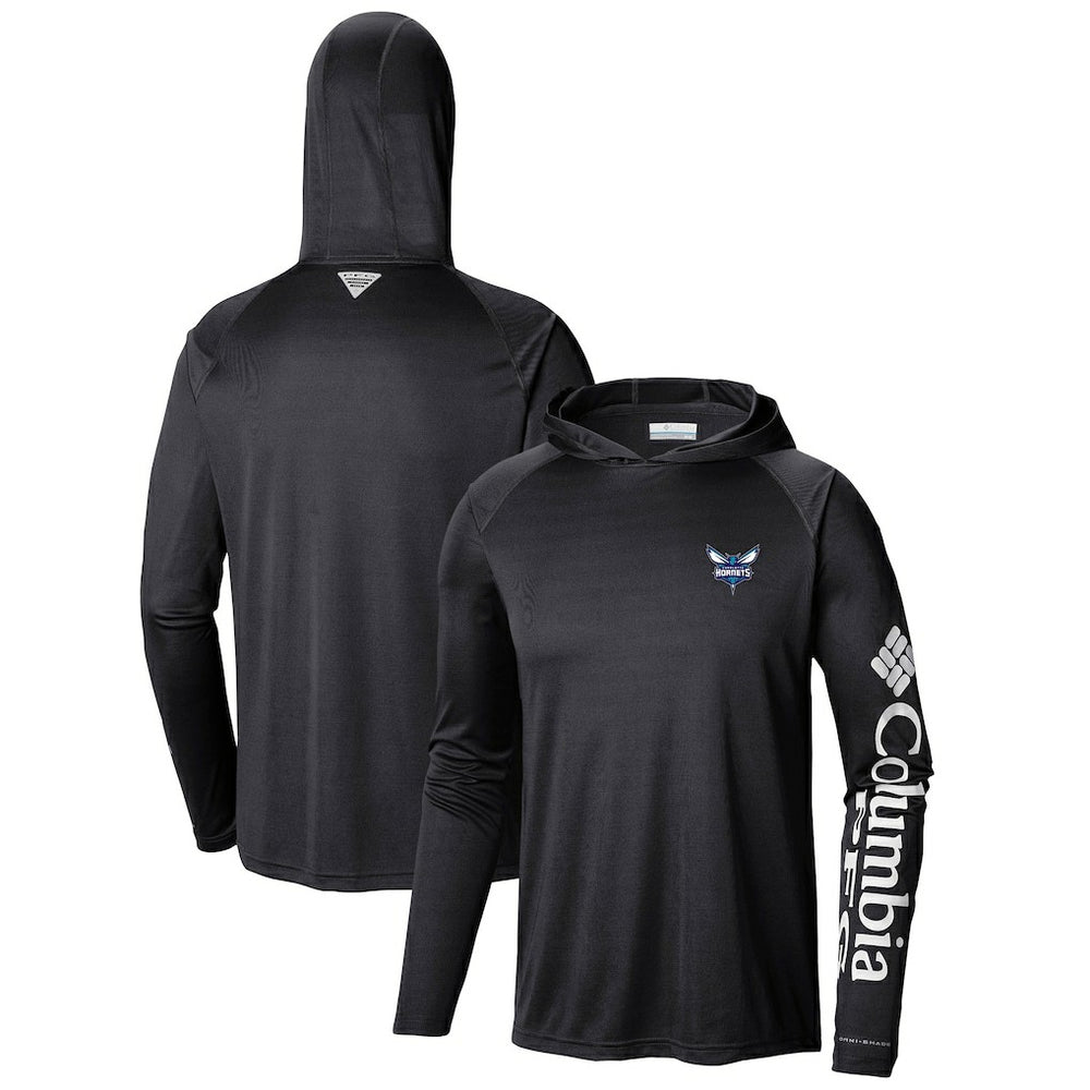 Charlotte Hornets Terminal Tackle Long Sleeve Hoodie T-Shirt - Black online