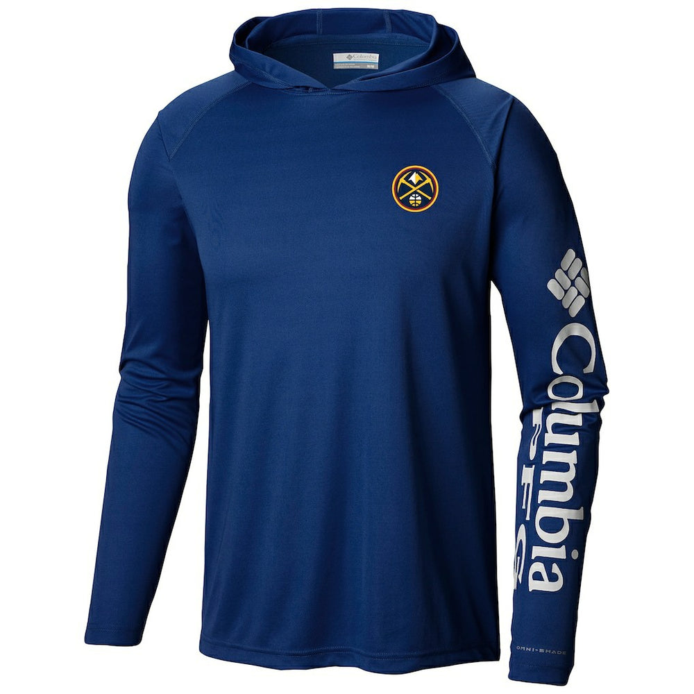 Denver Nuggets Terminal Tackle Long Sleeve Hoodie T-Shirt sale - Navy online