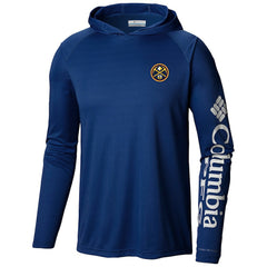 Denver Nuggets Terminal Tackle Long Sleeve Hoodie T-Shirt sale - Navy online