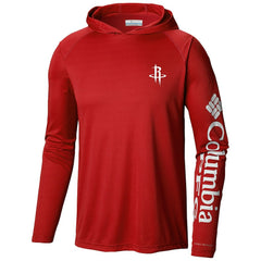 Houston Rockets Terminal Tackle Long Sleeve Hoodie T-Shirt sale - Red sale