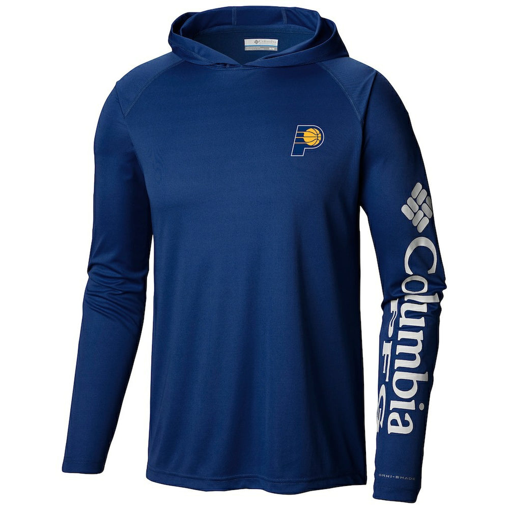 Indiana Pacers Terminal Tackle Long Sleeve Hoodie T-Shirt - Navy on sale