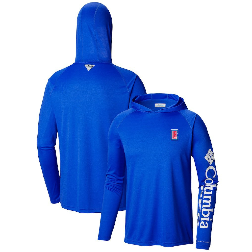 LA Clippers Terminal Tackle Long Sleeve Hoodie T-Shirt - Blue for sale