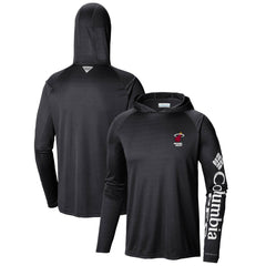 Miami Heat Terminal Tackle Long Sleeve Hoodie T-Shirt - Black discount