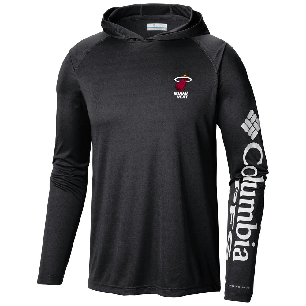 Miami Heat Terminal Tackle Long Sleeve Hoodie T-Shirt - Black discount