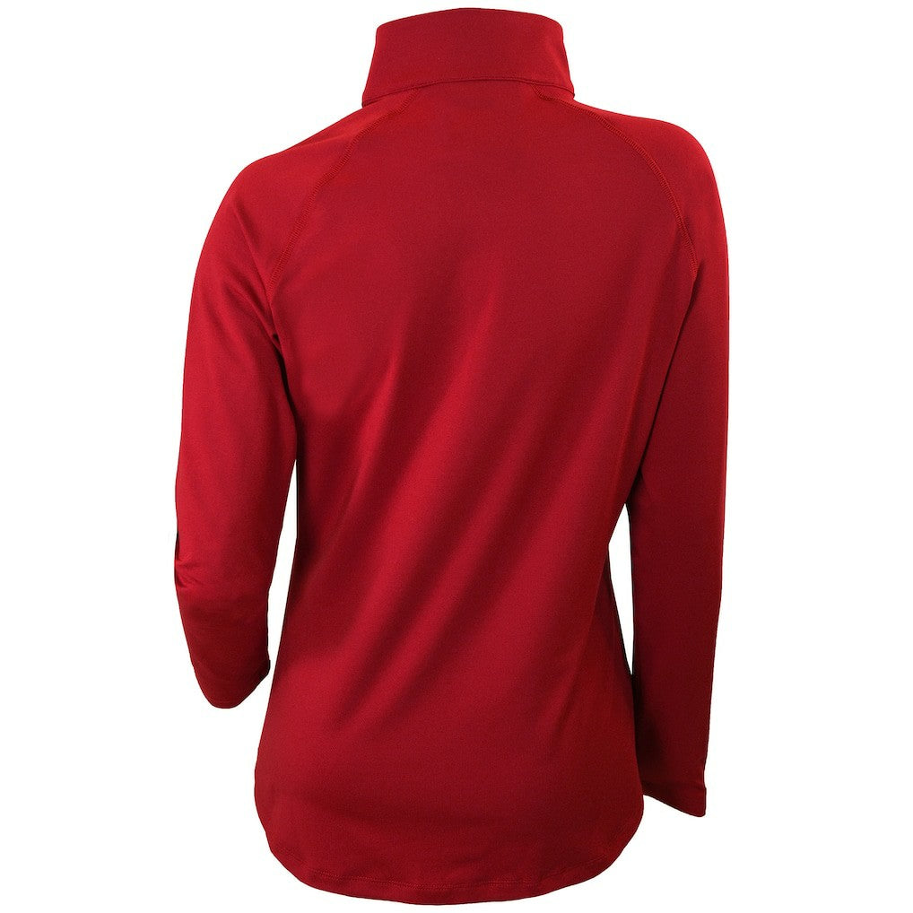 Houston Rockets Women's Omni-Wick Outward Nine Quarter-Zip Pullover Top sale - Red shop