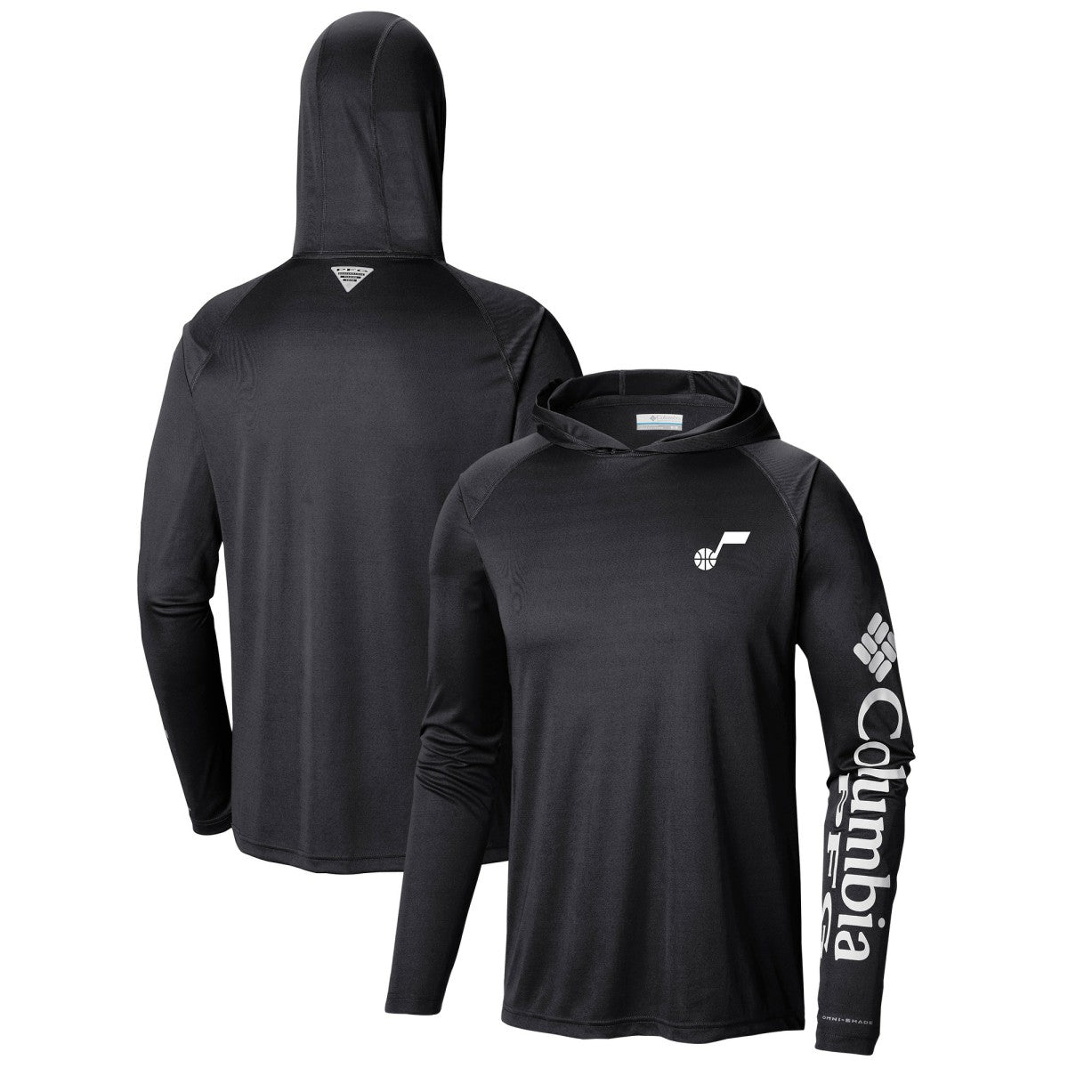 Utah Jazz Terminal Tackle Long Sleeve Hoodie T-Shirt - Black online