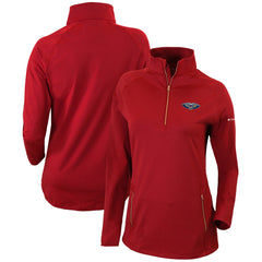 New Orleans Pelicans Women's Omni-Wick Outward Nine Quarter-Zip Pullover Top - Red online