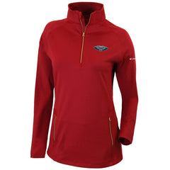 New Orleans Pelicans Women's Omni-Wick Outward Nine Quarter-Zip Pullover Top - Red online