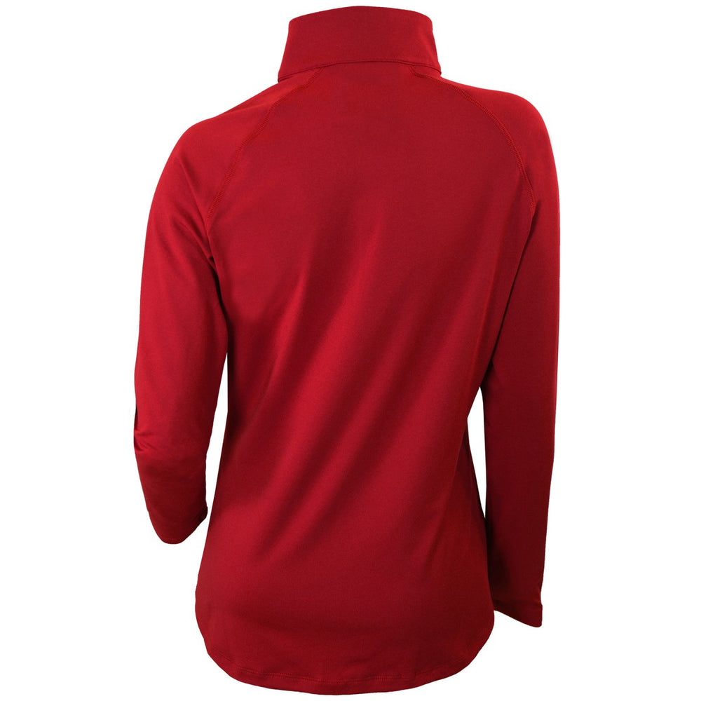 New Orleans Pelicans Women's Omni-Wick Outward Nine Quarter-Zip Pullover Top - Red online