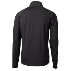 San Francisco 49ers Cutter & Buck Helmet Adapt Eco Knit Hybrid Recycled Quarter-Zip Pullover Top - Black sale
