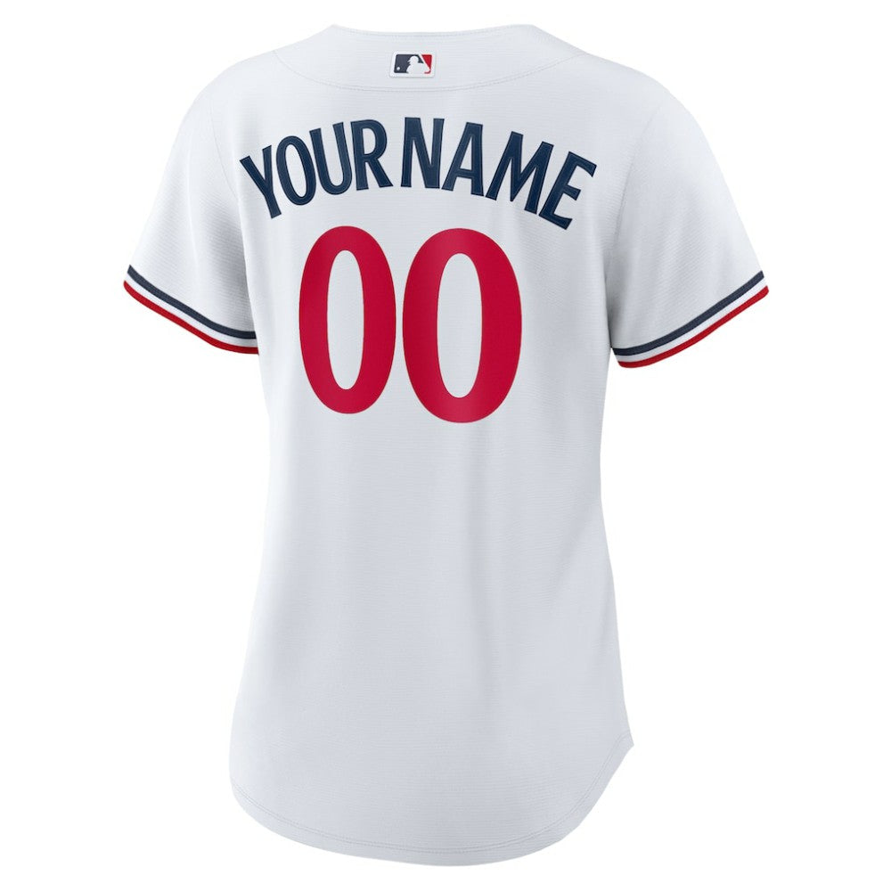 Minnesota Twins Women's Home Replica Custom Jersey White