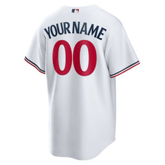 Minnesota Twins Home Replica Custom Jersey White