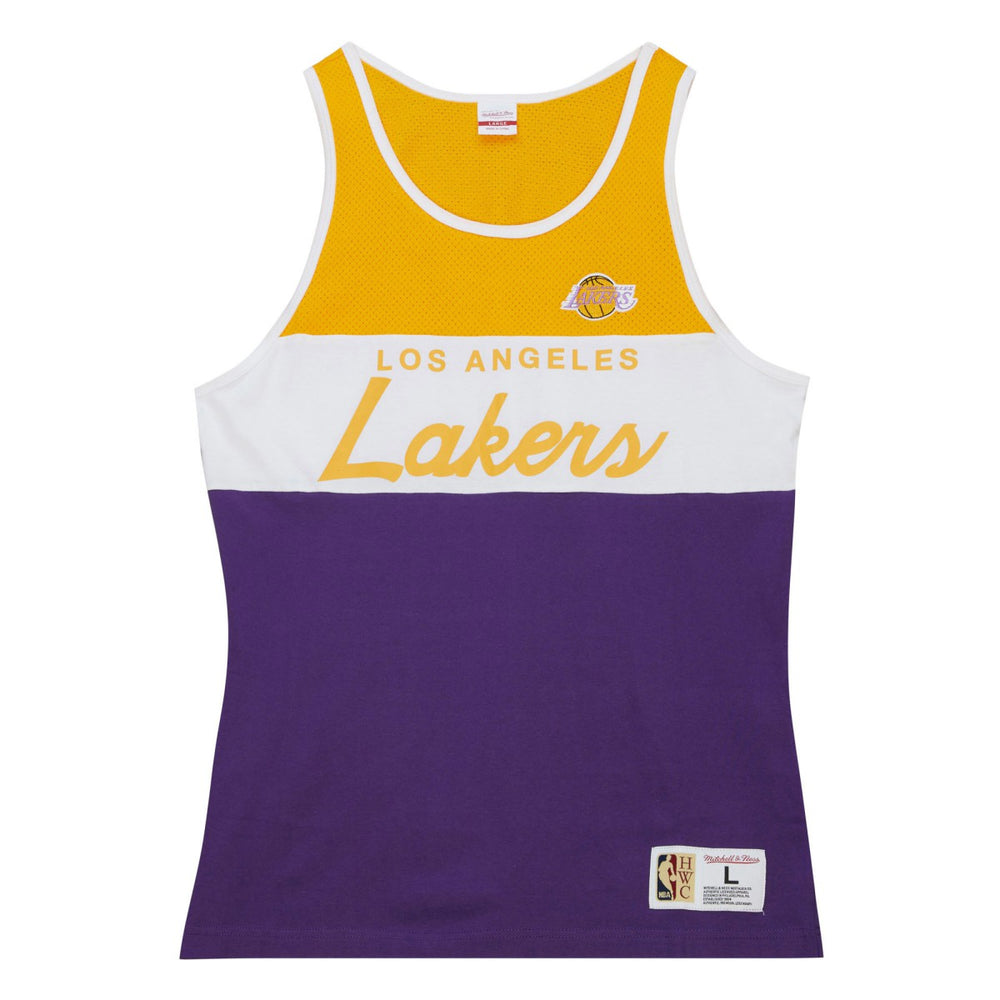 Los Angeles Lakers Special Script Tank Top - Purple on sale