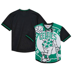 Boston Celtics Jumbotron 3.0 Mesh V-Neck T-Shirt - Kelly Green online
