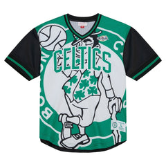 Boston Celtics Jumbotron 3.0 Mesh V-Neck T-Shirt - Kelly Green online