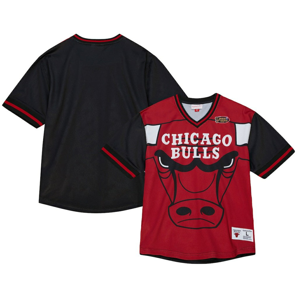 Chicago Bulls Jumbotron 3.0 Mesh V-Neck T-Shirt sale - Red for sale