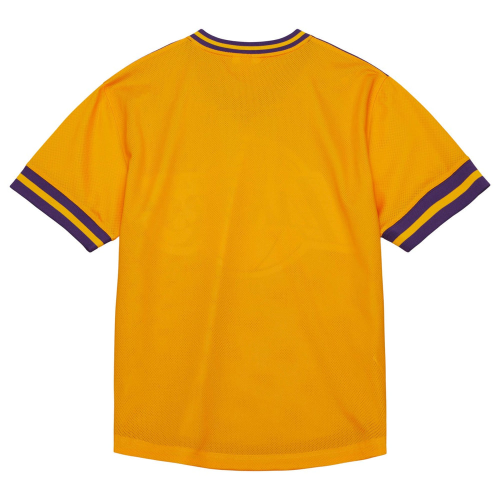 Los Angeles Lakers Jumbotron 3.0 Mesh V-Neck T-Shirt - Purple online