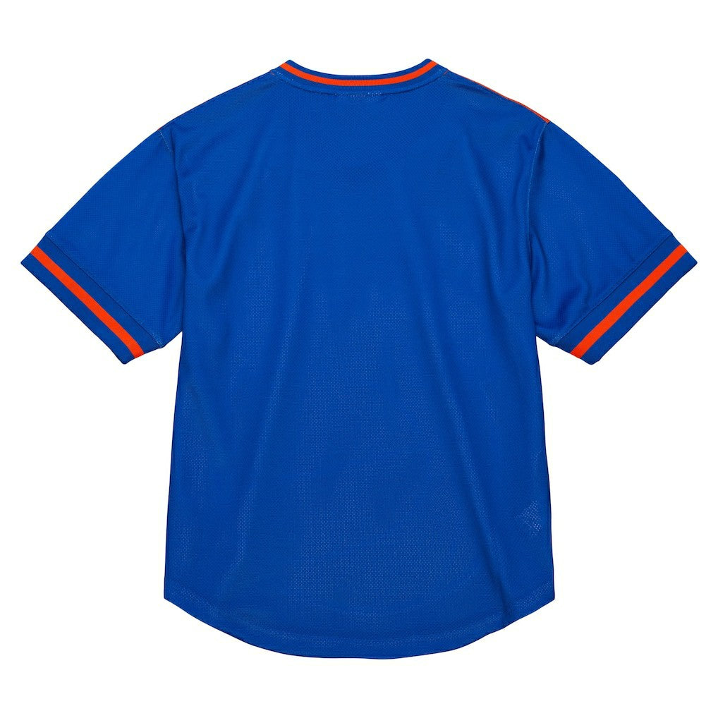 New York Knicks Jumbotron 3.0 Mesh V-Neck T-Shirt - Orange shop