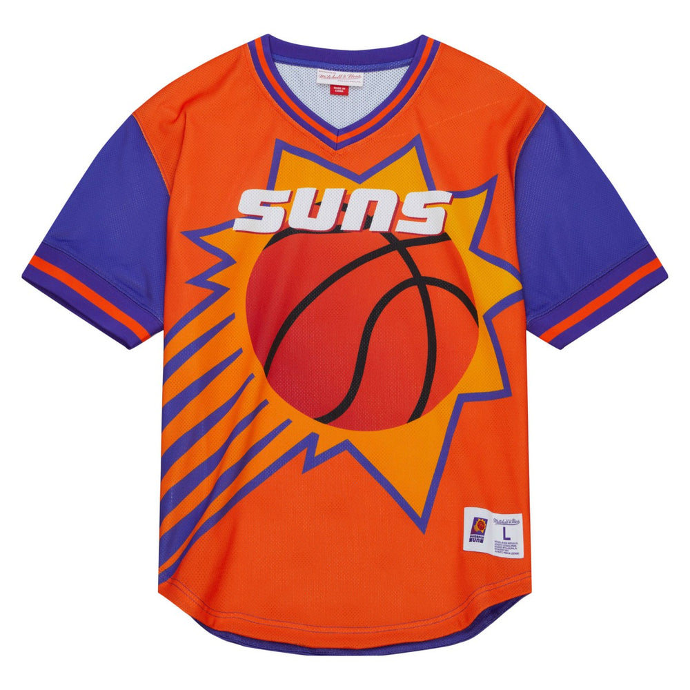 Phoenix Suns Jumbotron 3.0 Mesh V-Neck T-Shirt - Orange discount