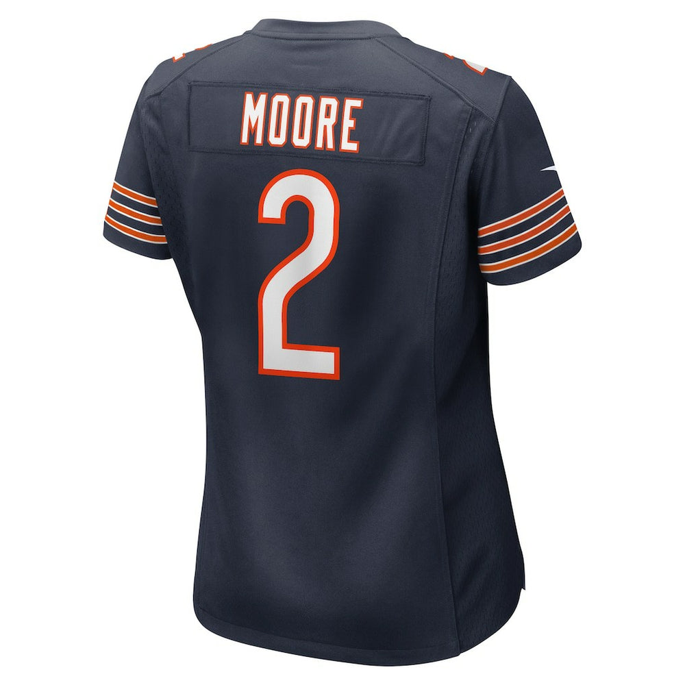 D.J. Moore Chicago Bears Women's Player Jersey - Navy for sale