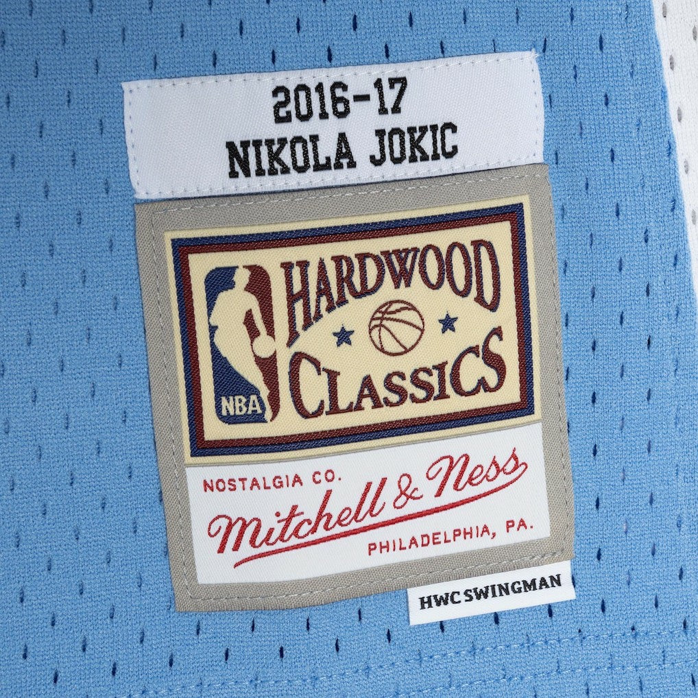 Nikola Jokic Denver Nuggets 2016/17 Swingman Jersey sale - Light Blue for sale