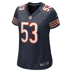 TJ Edwards Chicago Bears Women's Game Player Jersey - Navy online