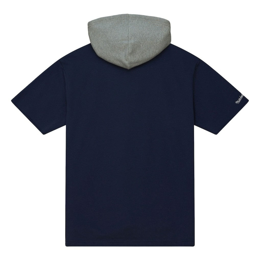 Dallas Cowboys Postgame Short Sleeve Hoodie - Navy on sale