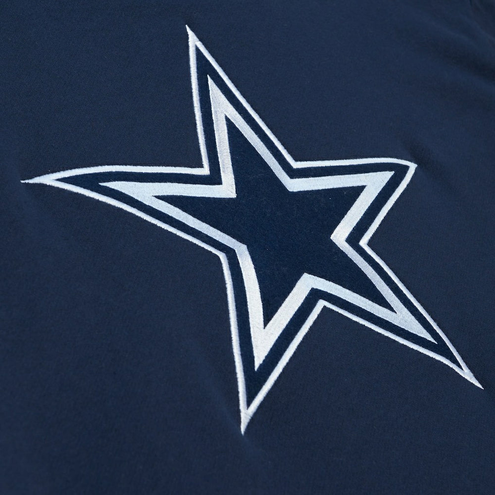 Dallas Cowboys Postgame Short Sleeve Hoodie - Navy on sale