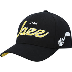 Utah Jazz MVP Team Script 2.0 Stretch Snapback Hat - Black outlet