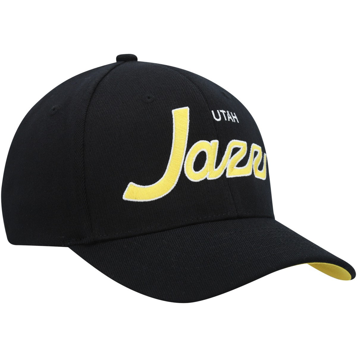 Utah Jazz MVP Team Script 2.0 Stretch Snapback Hat - Black outlet