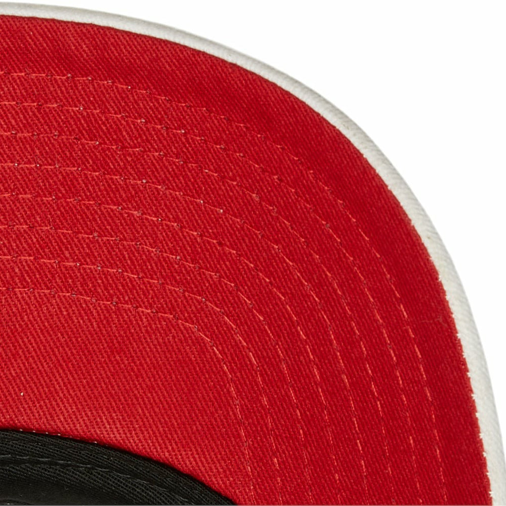 Chicago Bulls Hardwood Classics All In Retro Snapback Hat - White cheap