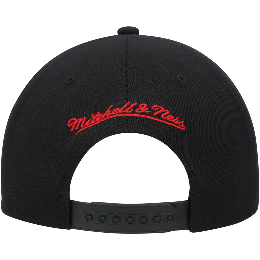 Miami Heat Hardwood Classics MVP Team Script 2.0 Snapback Hat - Black outlet